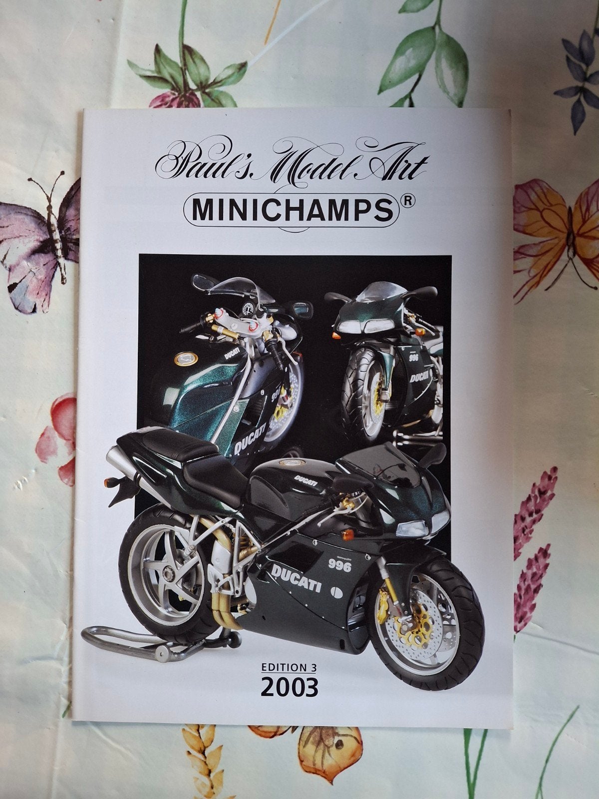 Minichamps catalogus 2003 - Modelauto's en motoren, Ophalen of Verzenden, Zo goed als nieuw