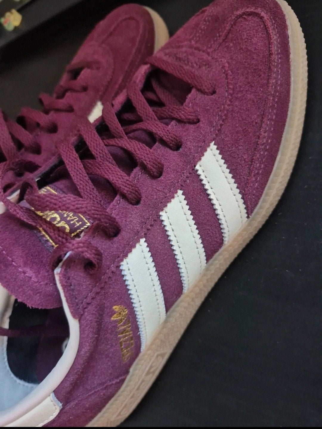 Adidas Spezial sneakers bordeauxrood - maat 40 2/3, Adidas, Nieuw, Ophalen of Verzenden, Sneakers of Gympen