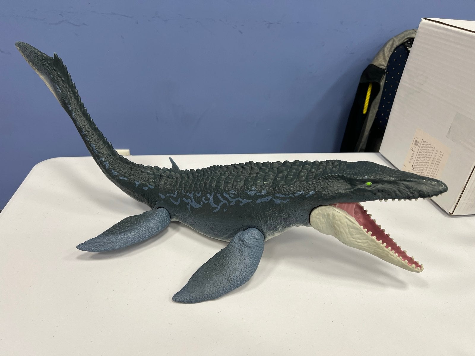 Jurassic World Mega Mosasaurus Actiefiguur, Ophalen, Zo goed als nieuw