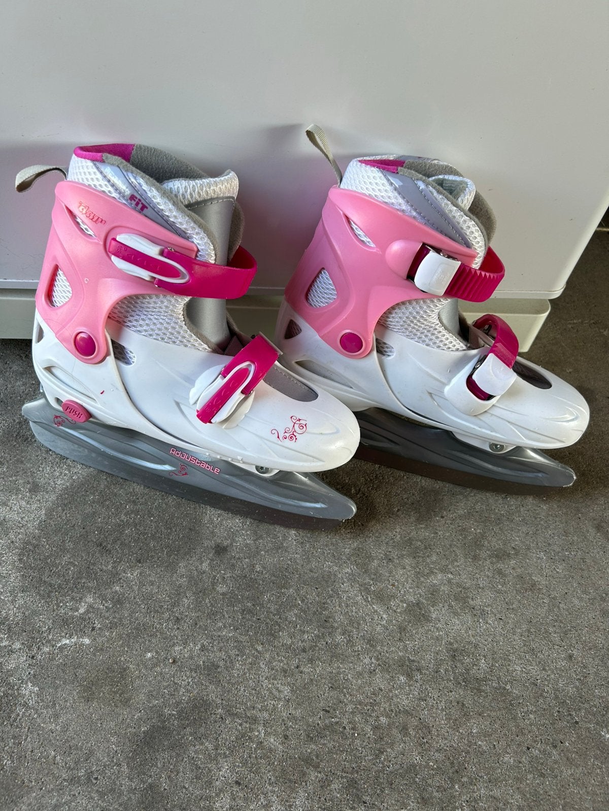 Verstelbare Nijdam schaatsen maat 34-37, Ophalen of Verzenden, Zo goed als nieuw, IJshockeyschaatsen, Nijdam