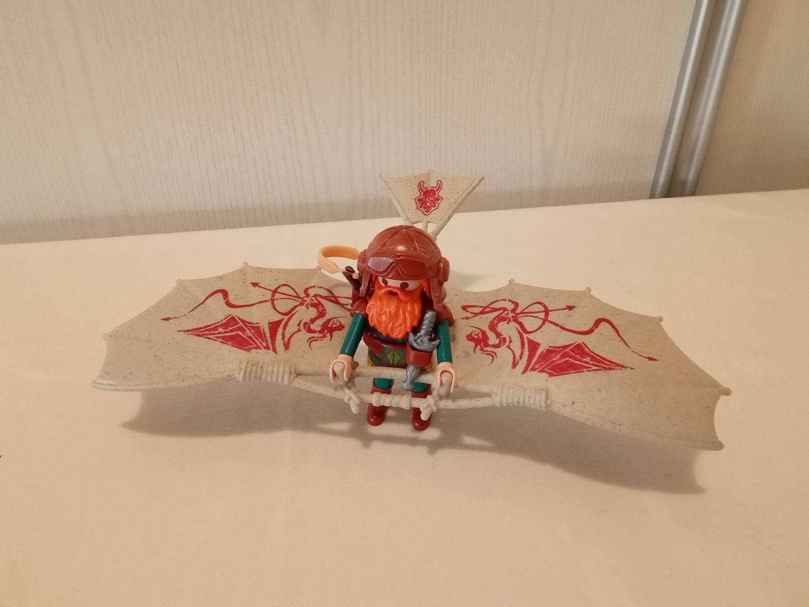Playmobil 9342 Dwergzweefvlieger, compleet, Complete set, Ophalen of Verzenden, Zo goed als nieuw, Knights