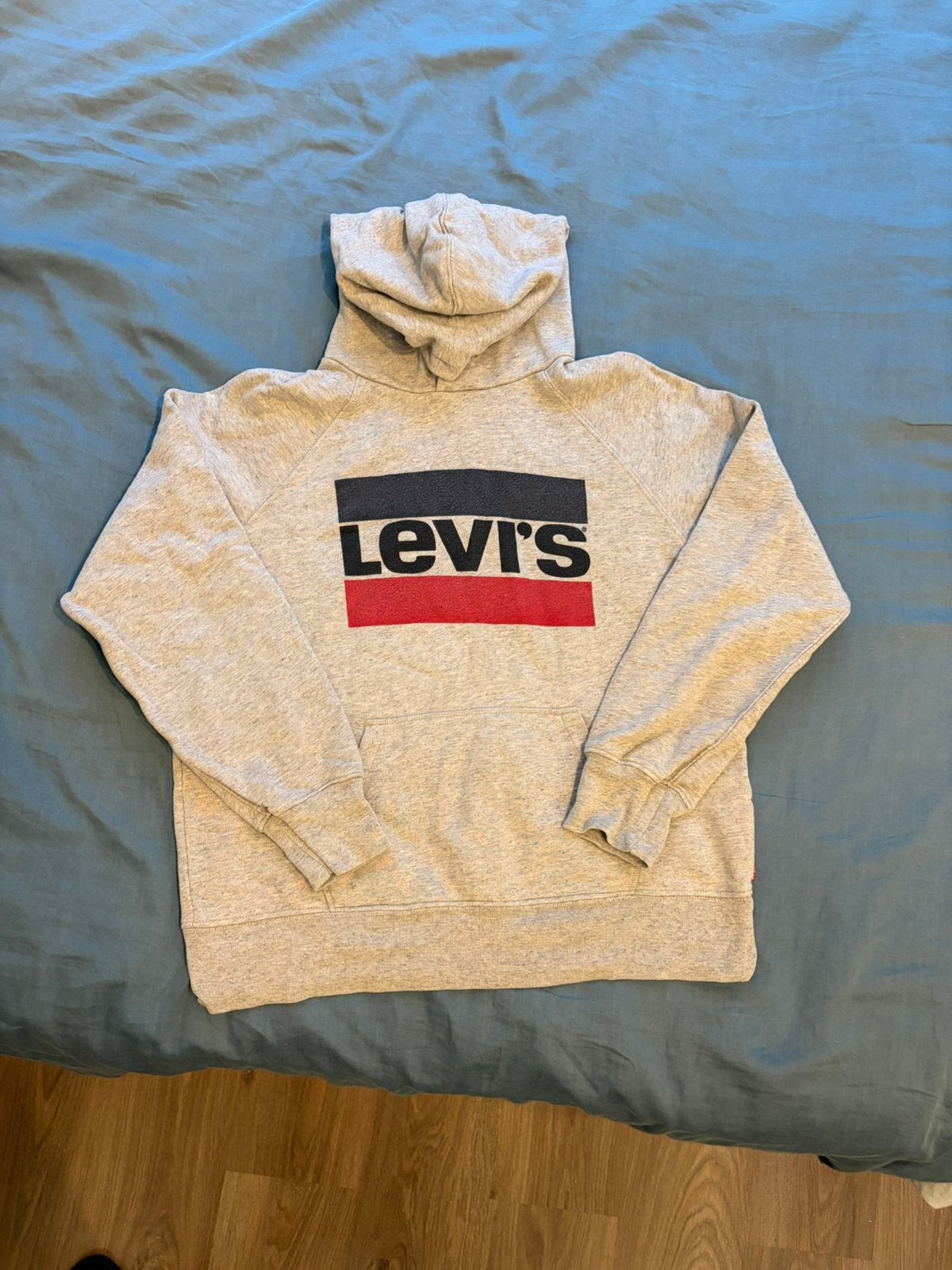 Levi’s trui, Ophalen of Verzenden, Gedragen, Maat 46 (S) of kleiner, Grijs