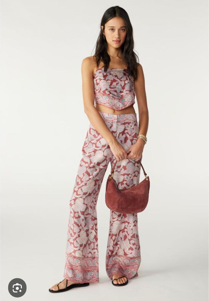 Bash ba&sh 100% zijde pantalon nieuw, Maat 38/40 (M), Nieuw, Ophalen of Verzenden, Ba&sh