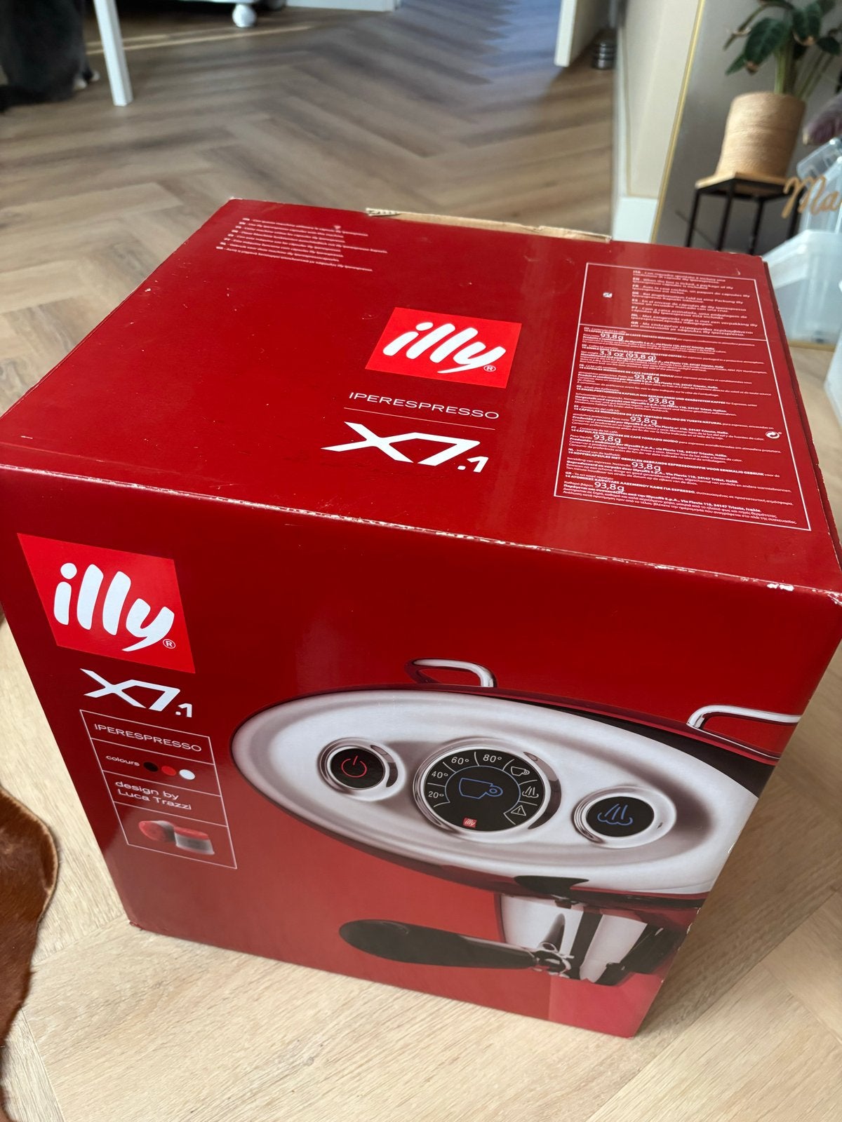 Illy Iperespresso X7.1 Espressomachine - Nieuw in doos, Koffiepads en cups, Espresso apparaat, Nieuw, 1 kopje