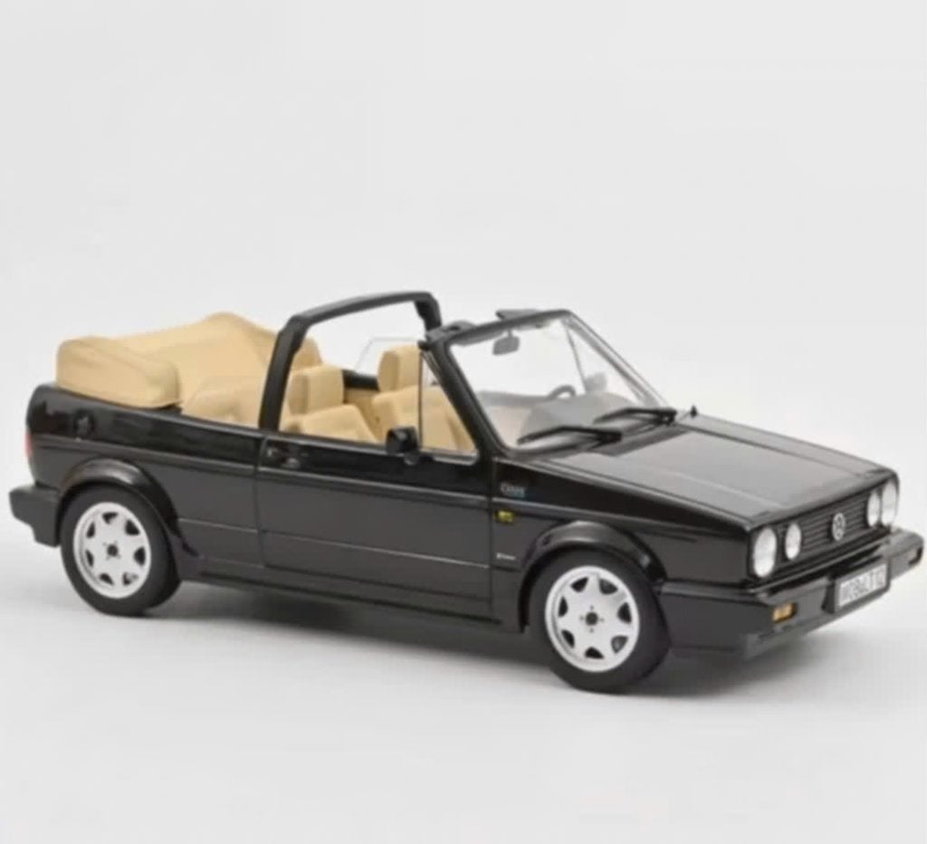 VW Golf Cabriolet 1992 Zwart schaal 1/18 NOREV ref. 188568