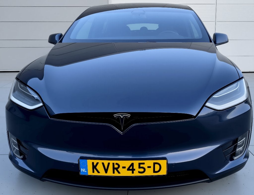Tesla model X 90D| EAP| luchtvering | trekhaak| winterpakket, Automaat, Model X, Zwart, 2374 kg
