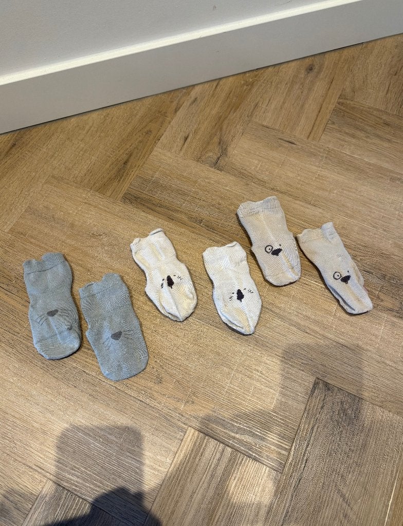 Heel goed 3x anti-slip sokken baby peuter 19-21 Bearsocks s, Jongen of Meisje, Bearsocks, Ophalen of Verzenden, Zo goed als nieuw