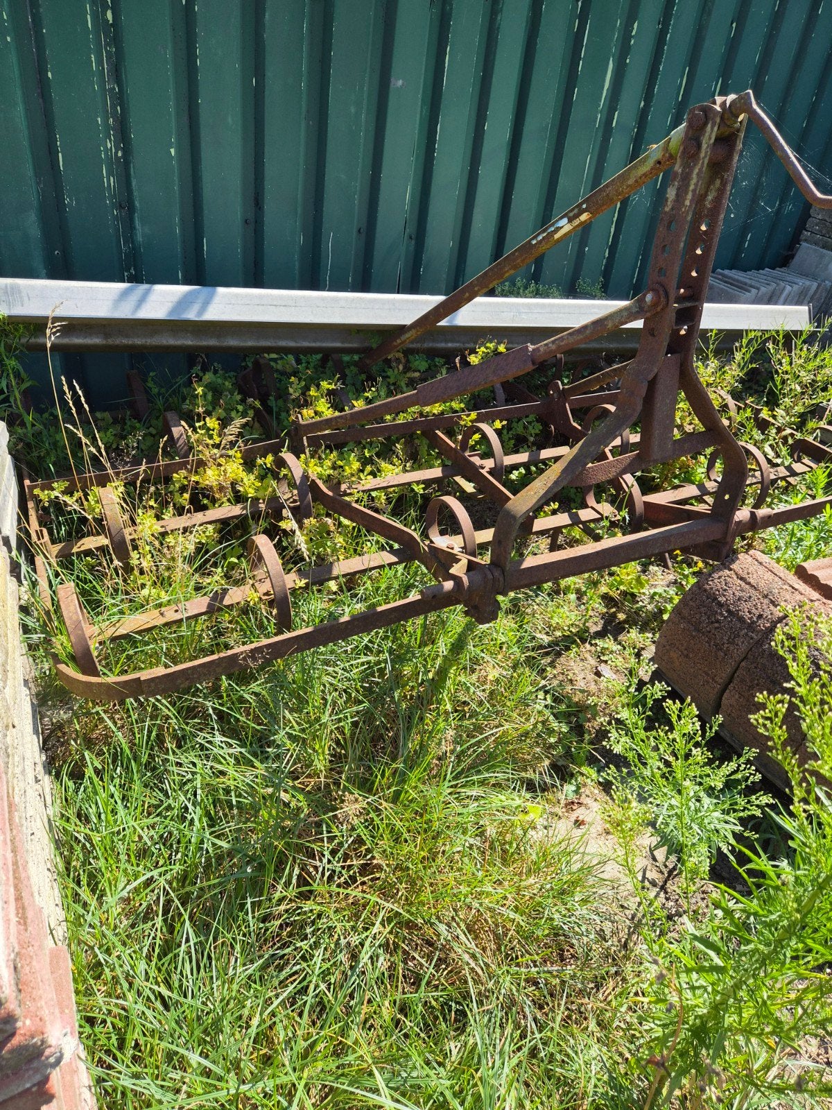 triltand cultivator, Ophalen