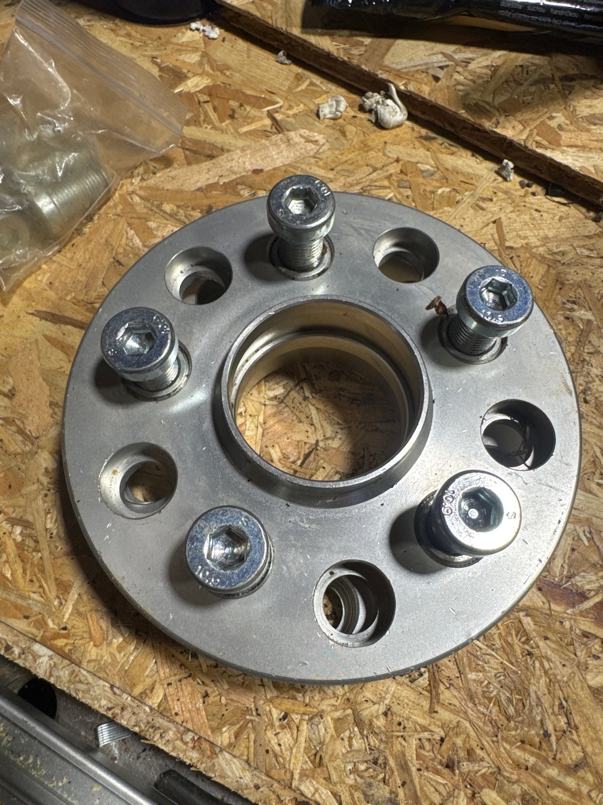Adapter platen 5x112 naar 5x100 15mm dik, Auto diversen, Tuning en Styling, Ophalen of Verzenden