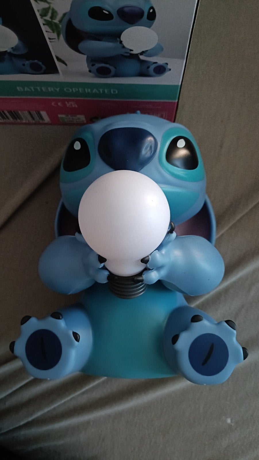 Nieuwe stitch lamp, Ophalen of Verzenden, Nieuw, E27 (groot), Led-lamp