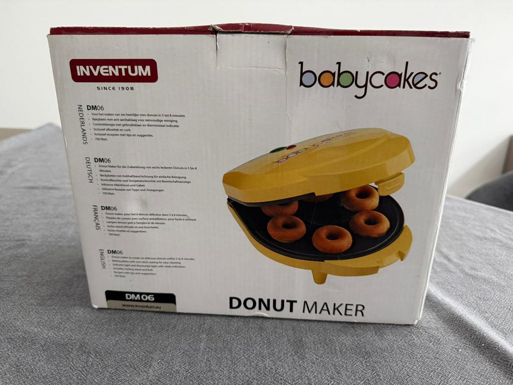 Inventum Donut maker, Ophalen of Verzenden, Zo goed als nieuw, Airfryer