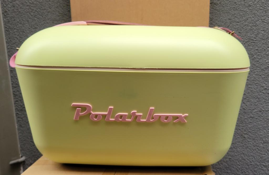 Polarbox Koelbox - Vintage Stijl Lichtgroen/Roze, Ophalen of Verzenden