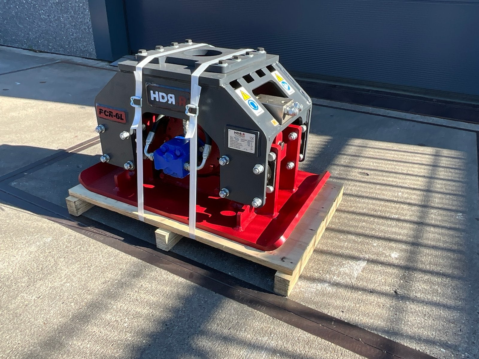 Nieuwe Hydraram HDR.R PCR-6L trilblok, Ophalen