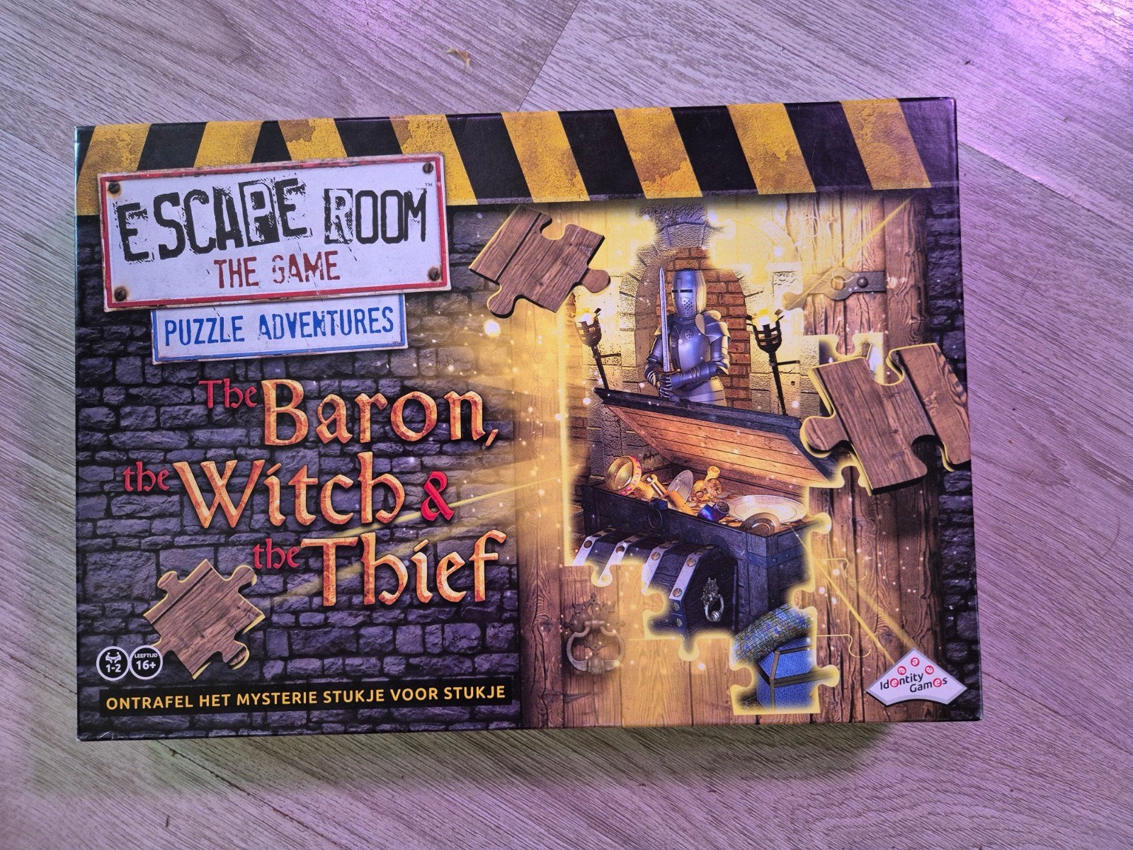 Escape Room The Game: The Baron, The Witch & The Thief, Een of twee spelers, Ophalen, Zo goed als nieuw, Identity Games