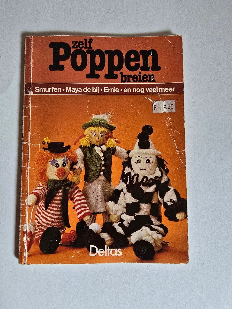 Zelf Poppen Breien - Smurfen, Maya de Bij, Ernie, Hobby en Vrije tijd, Ophalen of Verzenden, Gebruikt, Breien, Patroon of Boek