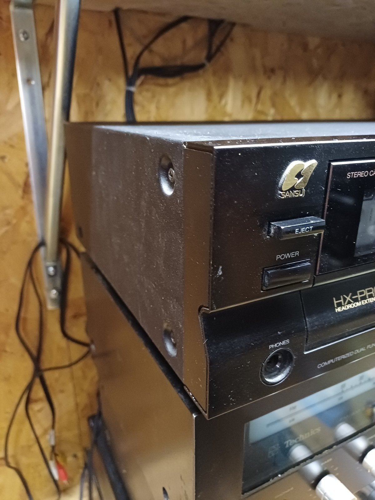Sansui D-X301i stereo cassettedeck - Goede staat, werkt, Audio, Tv en Foto, Cassettedecks, Ophalen of Verzenden, Enkel, Overige merken