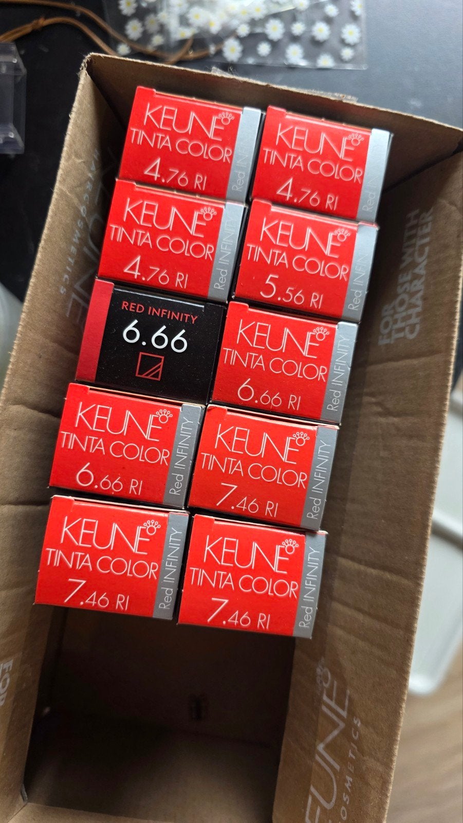 Keune Tinta Color Red Infinity, Ophalen of Verzenden, Nieuw, Toner, Keune