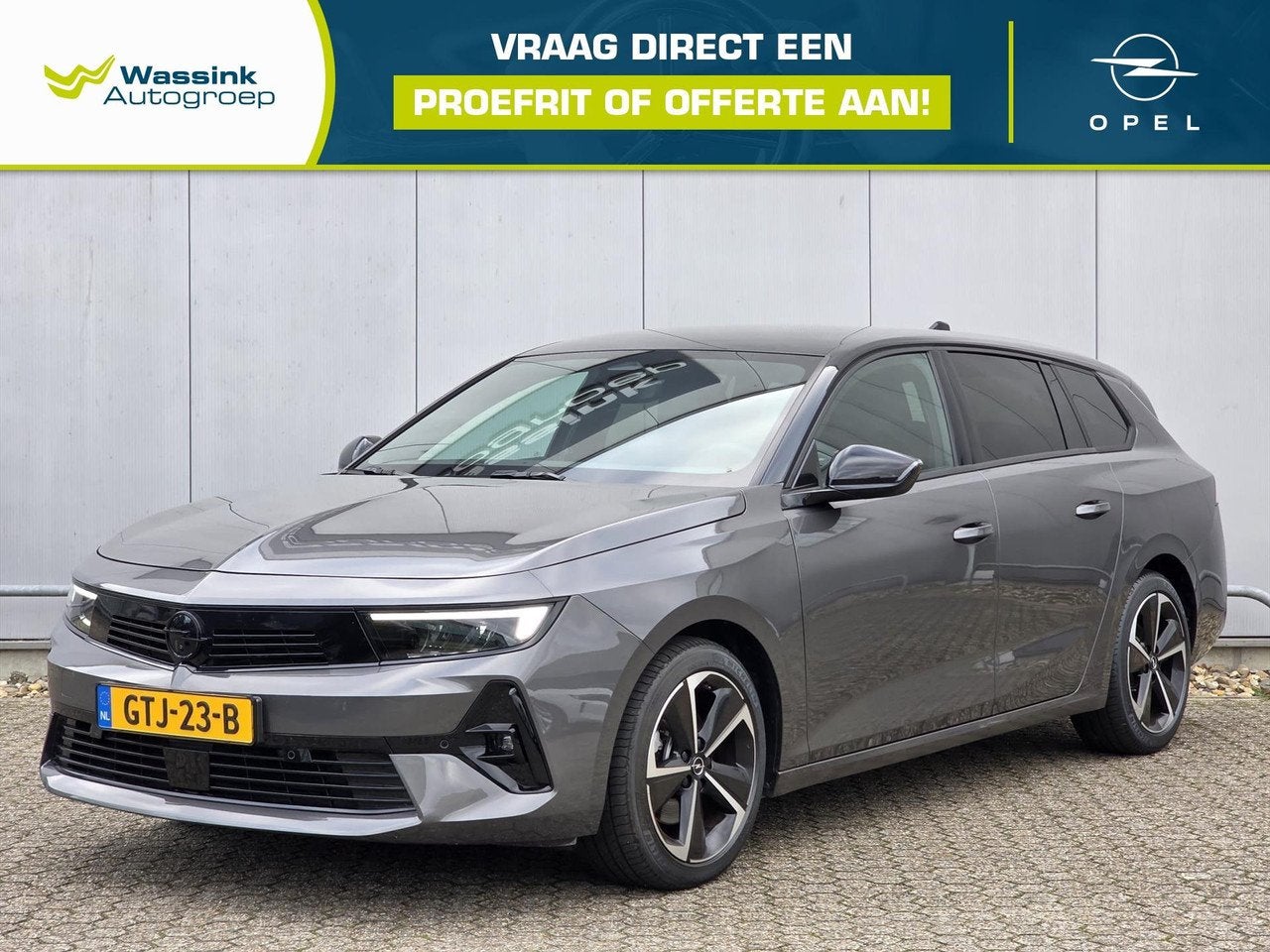 Opel Astra Sports Tourer 130pk Automaat GS I AGR Stoel I Ada, Automaat, Gebruikt, 1199 cc, 3 cilinders