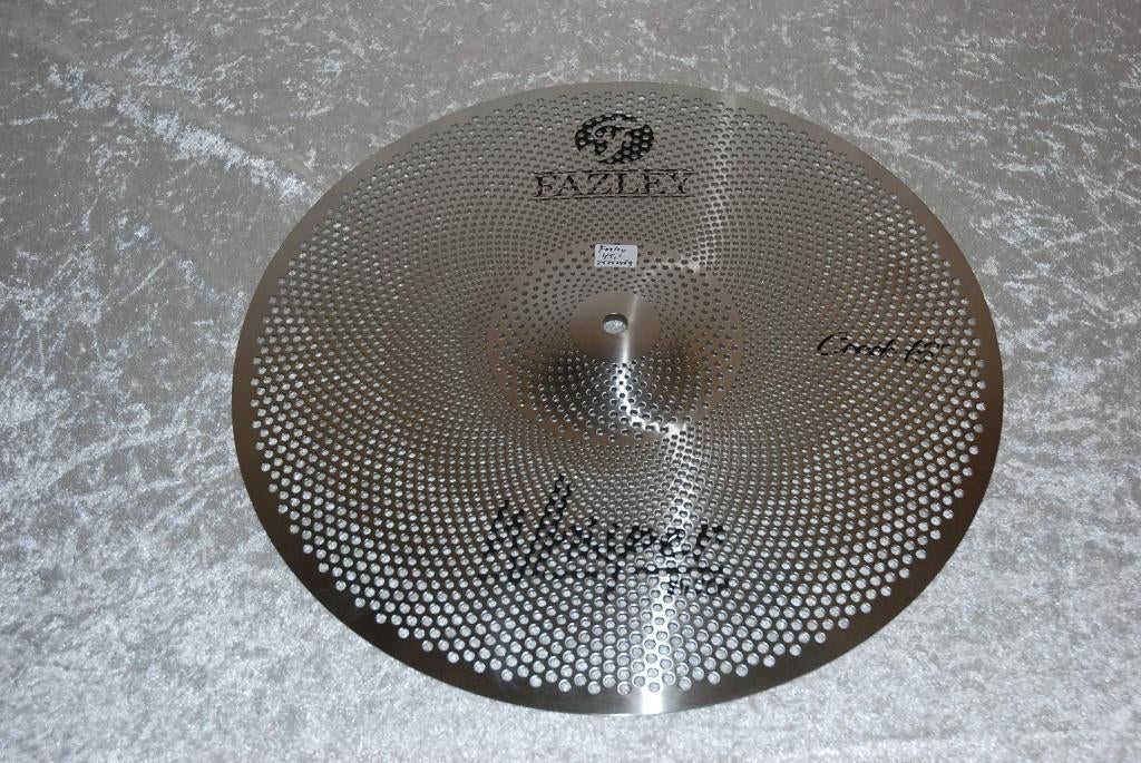 Fazley Low volume crash whisper 16 inch  <25252469>, Gebruikt, ., Drums of Percussie, Ophalen of Verzenden