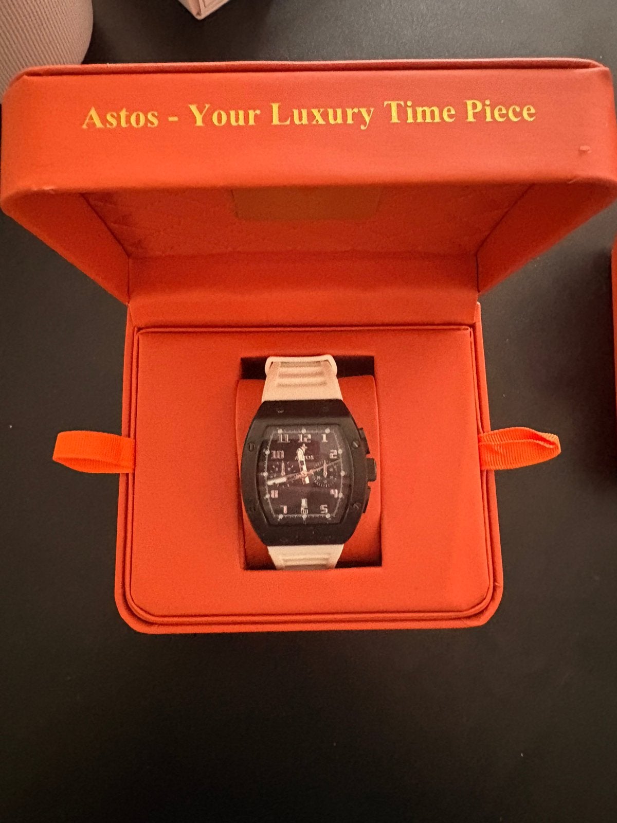 Astos heren horloges automatisch, Ophalen of Verzenden, Zo goed als nieuw, Staal, Overige merken