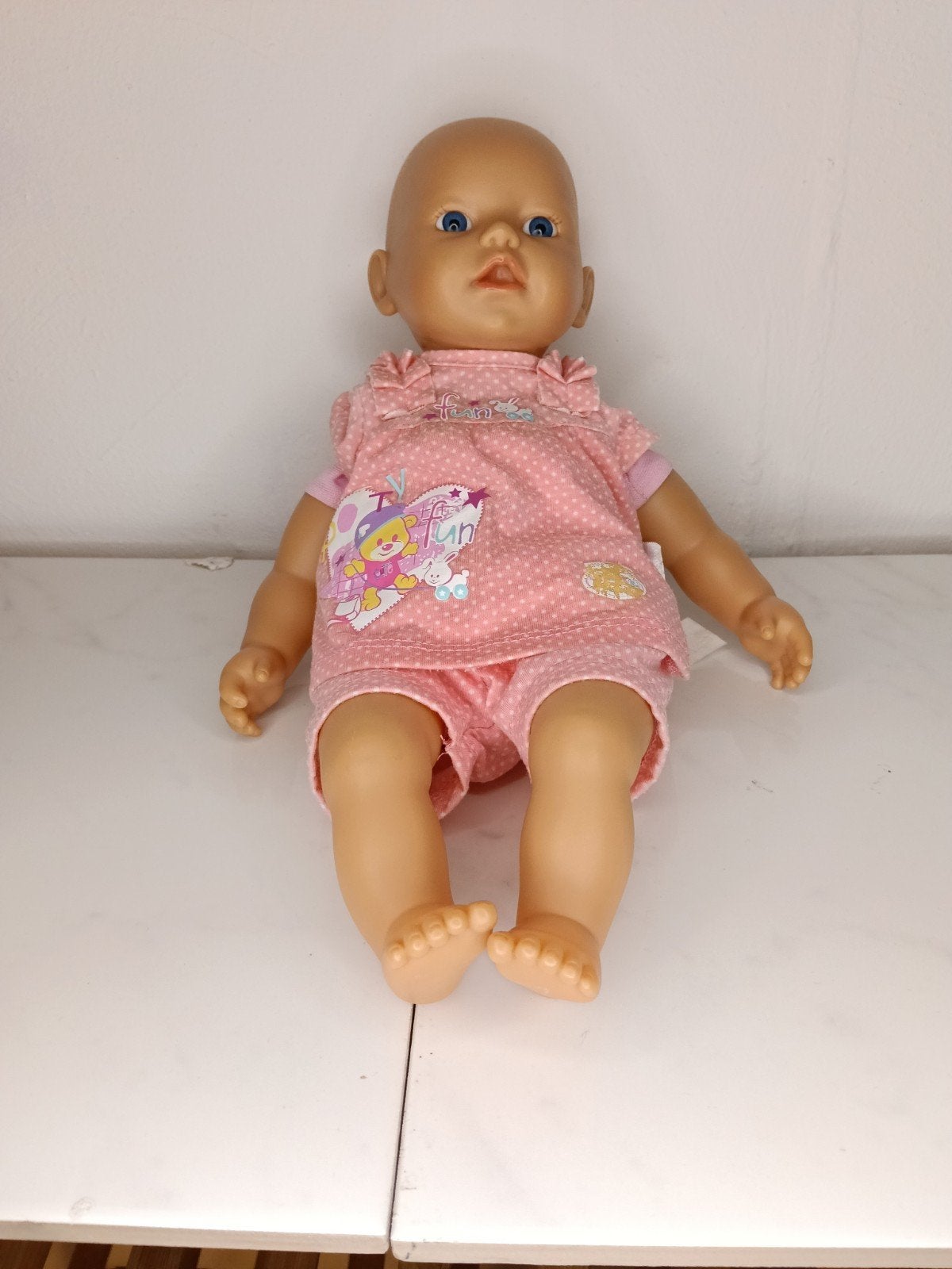 Mini Baby Born met zacht lijfje, Ophalen of Verzenden, Lieselotje, Lieselotjetweedehandsspeelgoed@gmail.com, Tilburg