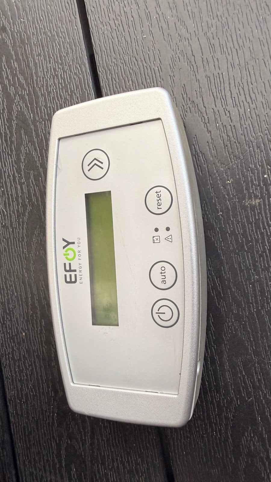 EFOY Energy For You Afstandsbediening, Ophalen, Gebruikt