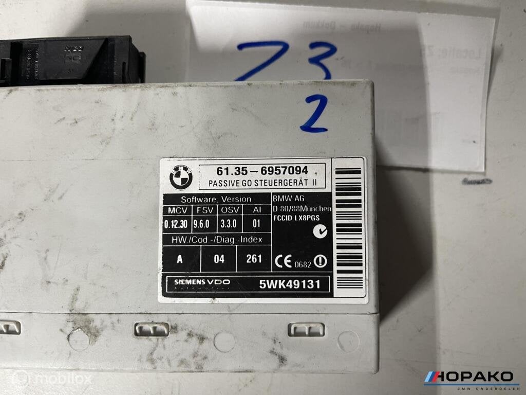 Comfort acces passive go steuergerat 2 II Module BMW 6957094, Gebruikt, Ophalen of Verzenden