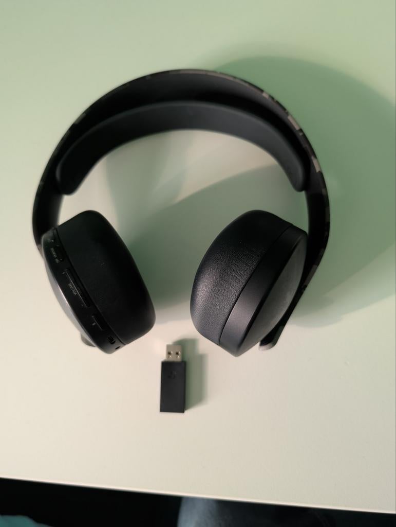 Sony PULSE 3D Gray Camouflage draadloze headset PS4/PS5, Ophalen, Zo goed als nieuw, PlayStation 4, Draadloos