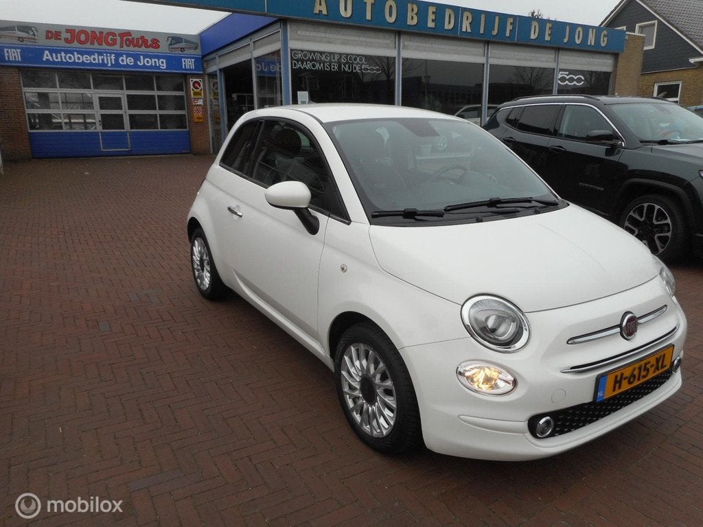 Fiat 500 1.2 Lounge ECC+NAVI+DAB, Auto's, Fiat, Voorwielaandrijving, Gebruikt, 4 cilinders, 4 stoelen