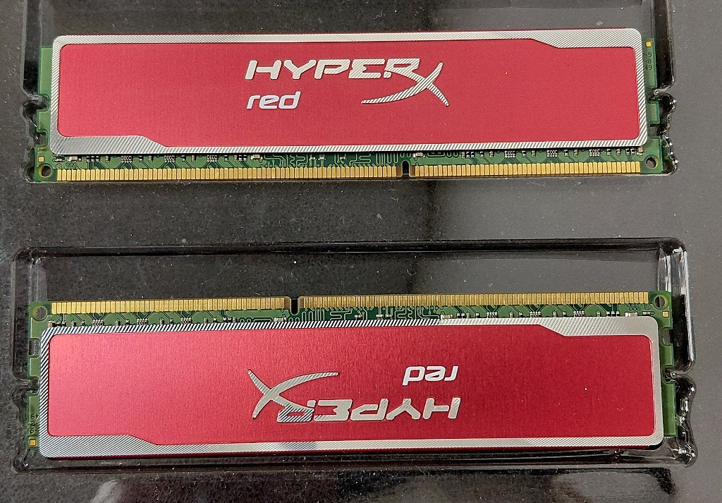 16GB Kingston HyperX Blu 2x 8GB DDR3 1600MHz, Computers en Software, RAM geheugen, DDR3, Ophalen of Verzenden, Zo goed als nieuw