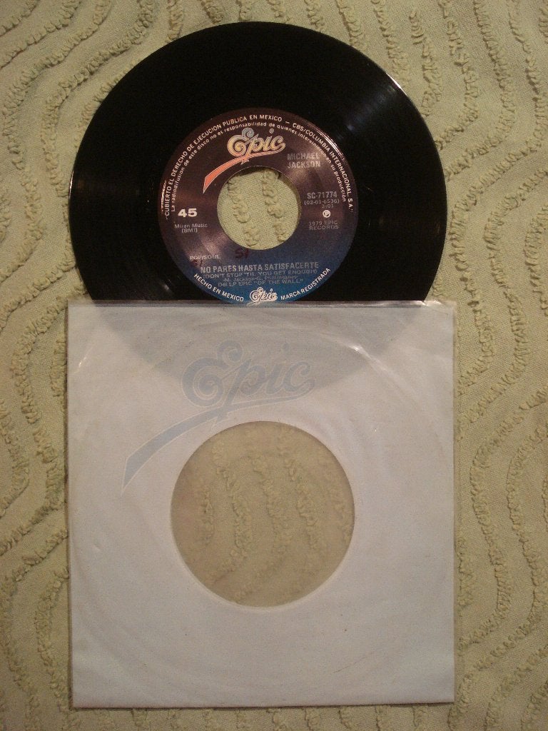 Michael Jackson 7": Don’t stop ‘til you get enough (Mexico), Ophalen of Verzenden, Gebruikt, Pop