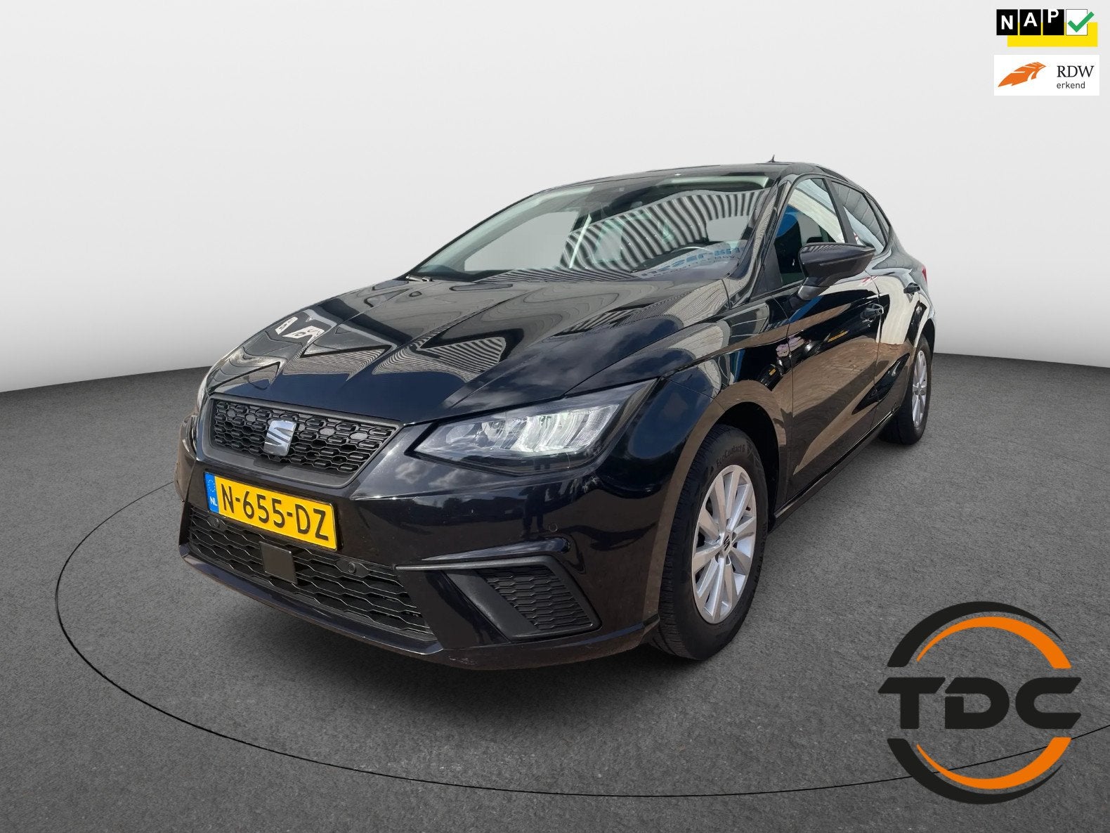 Seat Ibiza 1.0 TSI VITRUAL CARPLAY CLIMA NAVI CRUISE, Auto's, Voorwielaandrijving, Stof, 95 pk, Origineel Nederlands