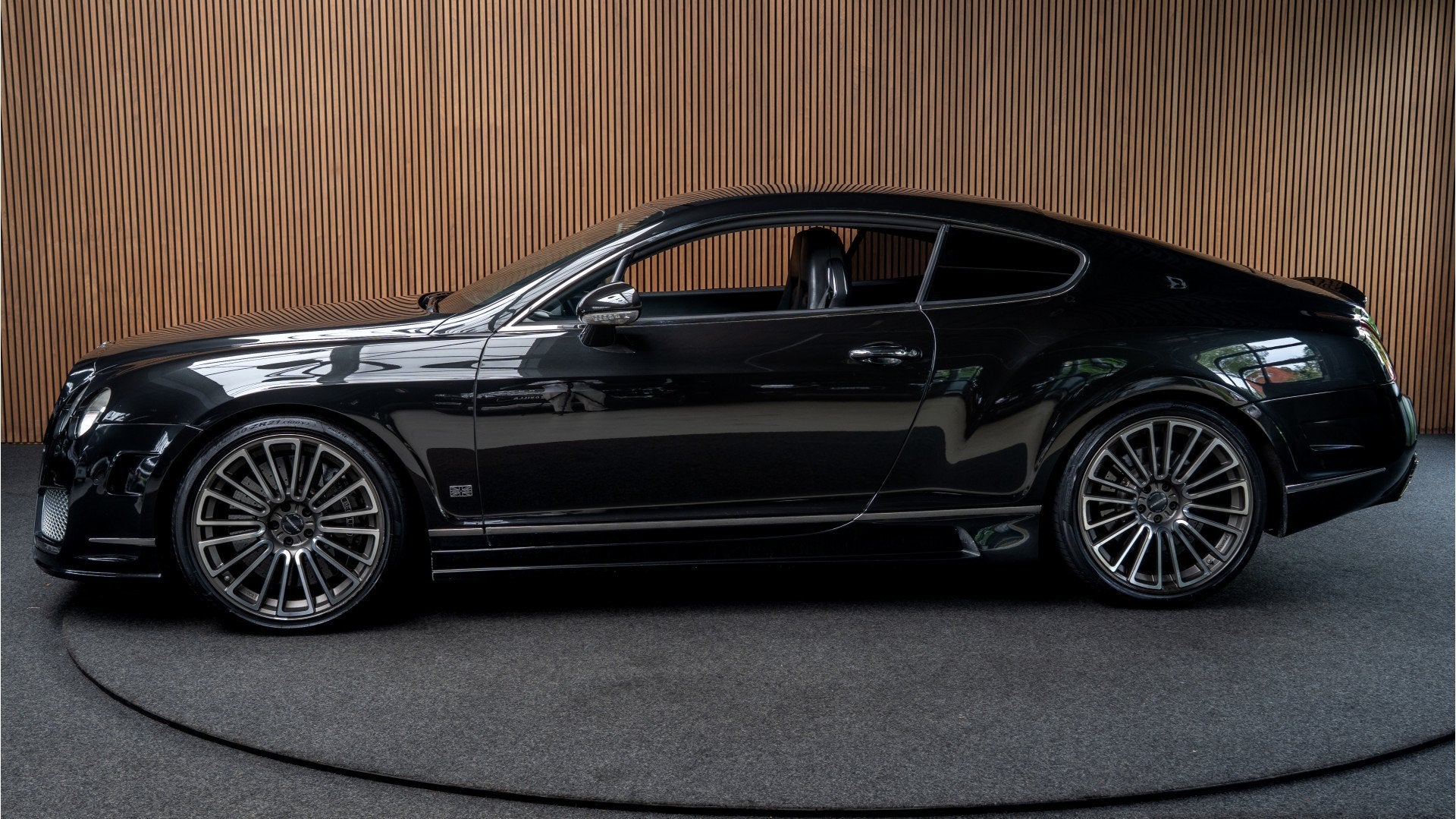 Bentley Continental GT 6.0 W12 Mansory Massage Leer ACC Keyl, Auto's, Bentley, Automaat, Gebruikt, Zwart, 12 cilinders