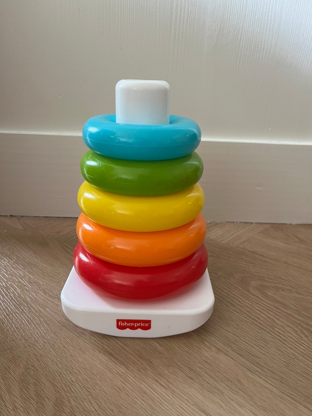 Fisher price stapeltoren, Kinderen en Baby's, Speelgoed | Fisher-Price, Ophalen of Verzenden, Zo goed als nieuw, Speelset