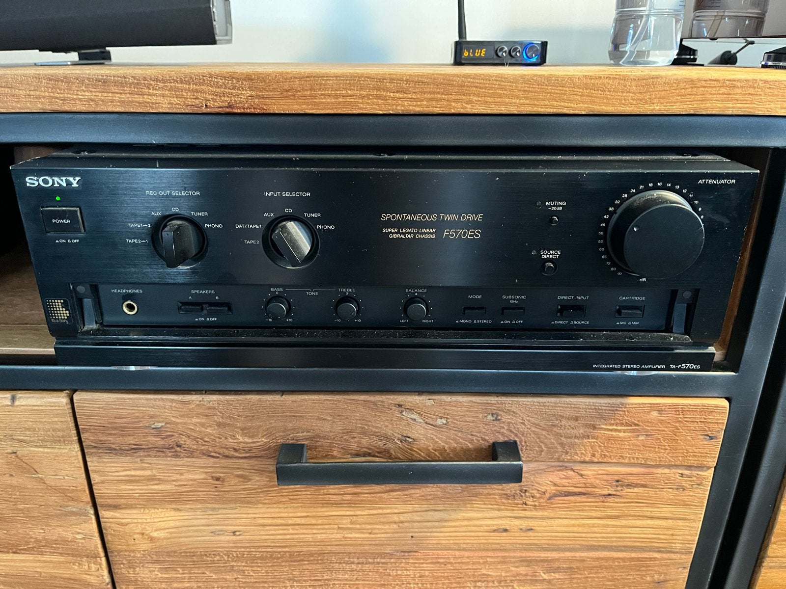 Sony TA-F570ES Versterker - Topkwaliteit Audio, Ophalen, Gebruikt, Sony, 120 watt of meer