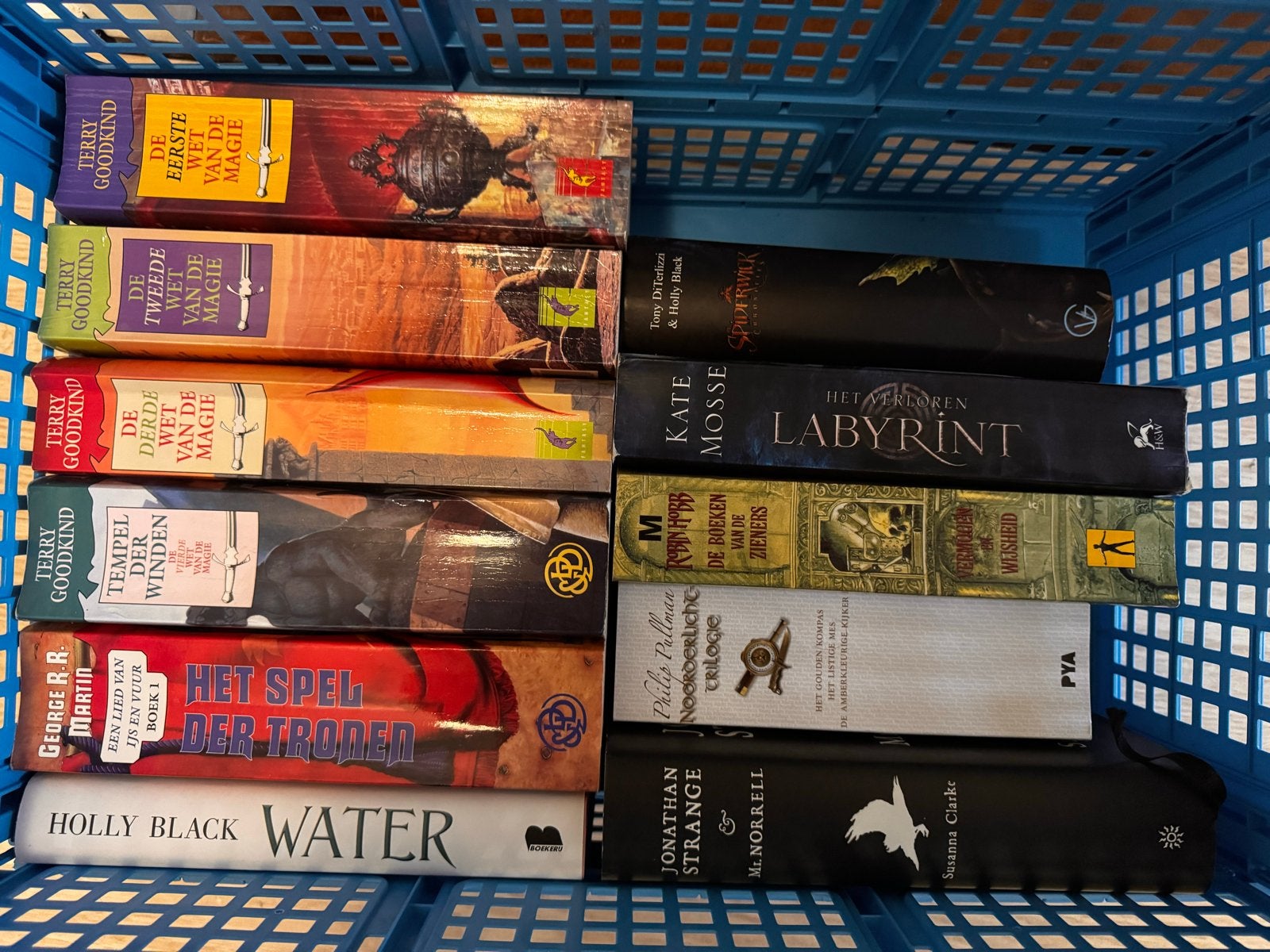Diverse boeken: fantasy, Boeken, Ophalen, Gelezen