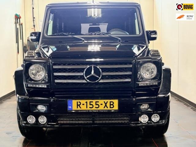 Mercedes-Benz G-klasse 500 St.Wagon (BTW-auto, Youngtimer!), G-Klasse, Zwart, Bedrijf, Vierwielaandrijving