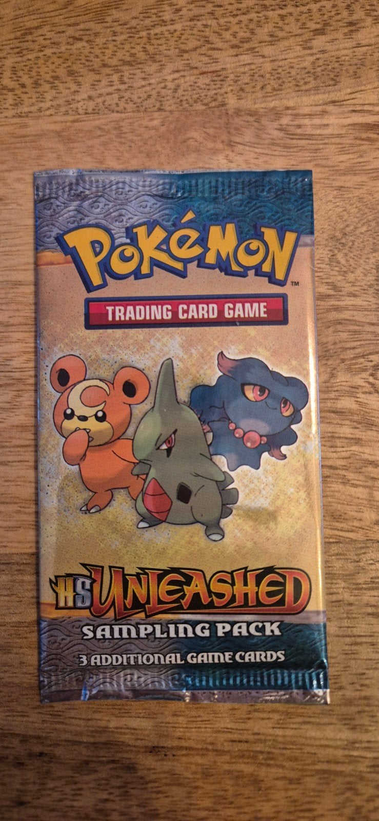 Pokémon TCG HS Unleashed Sampling Pack Booster, Ophalen of Verzenden, Nieuw, Booster