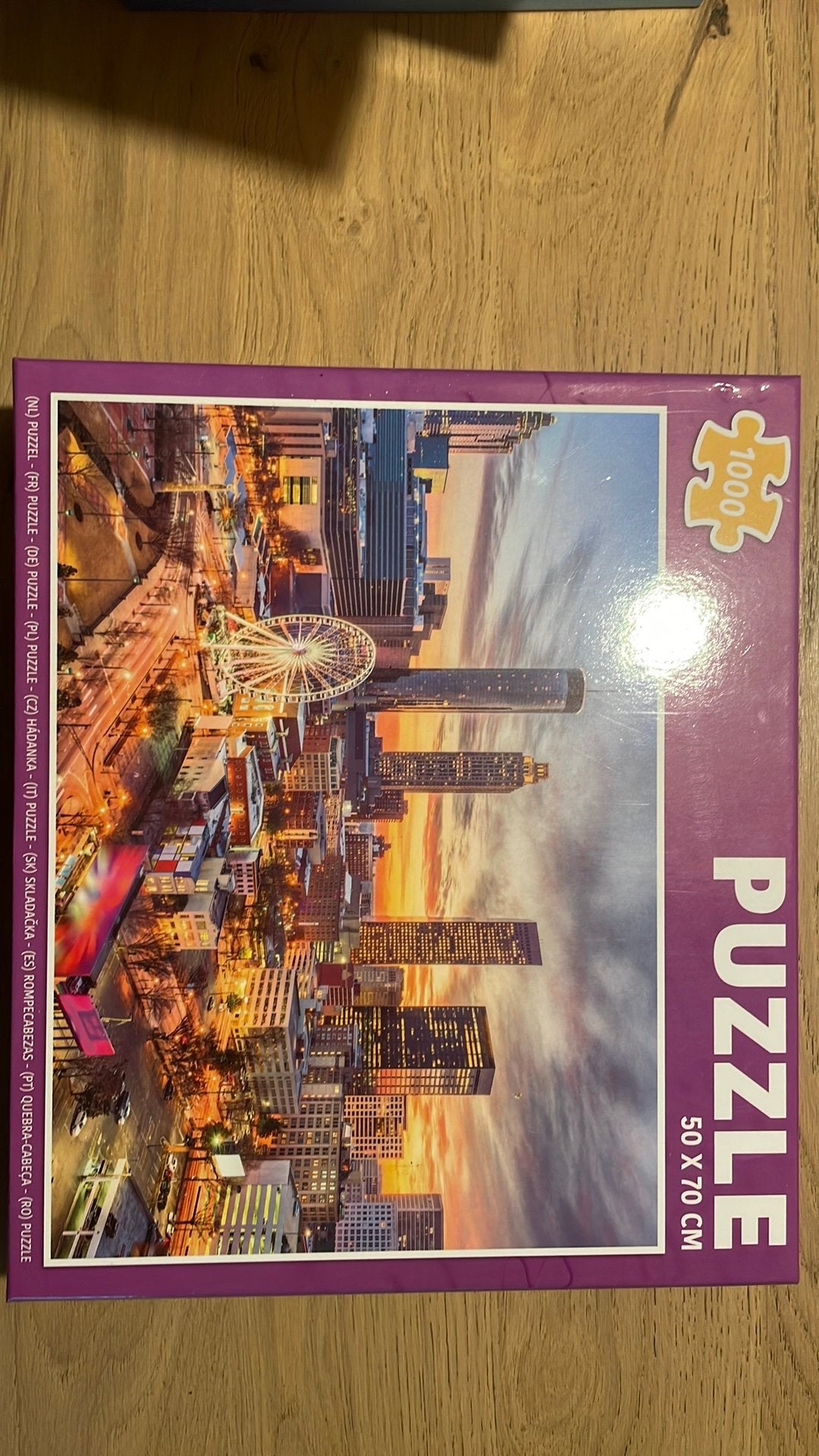 Puzzel 1000 stukjes, Ophalen of Verzenden, 500 t/m 1500 stukjes, Zo goed als nieuw