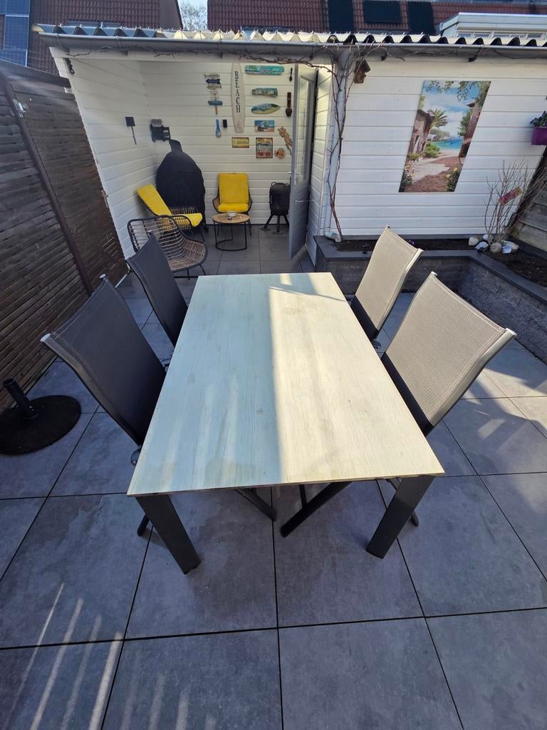 Tuinset Kettler met 4 stoelen, Tuin en Terras, Ophalen of Verzenden