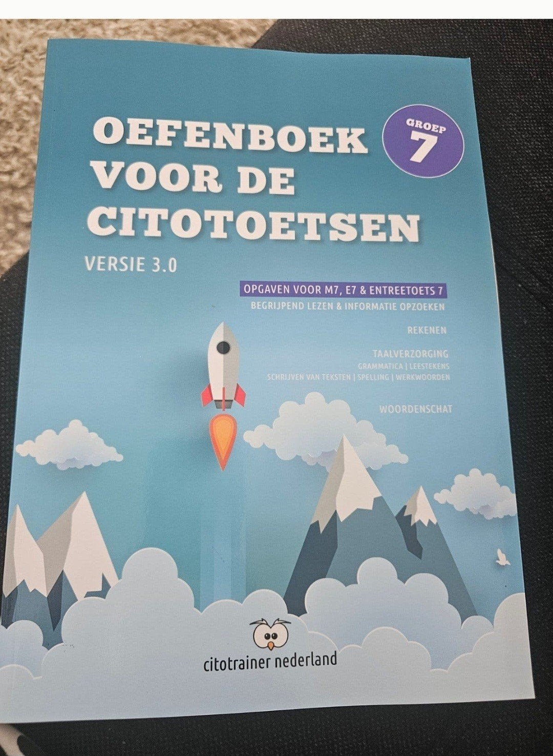 Oefenboek voor de Citotoetsen Groep 7 - Versie 3.0, Overige vakken, Citotrainer Nederland, Nieuw, Ophalen of Verzenden