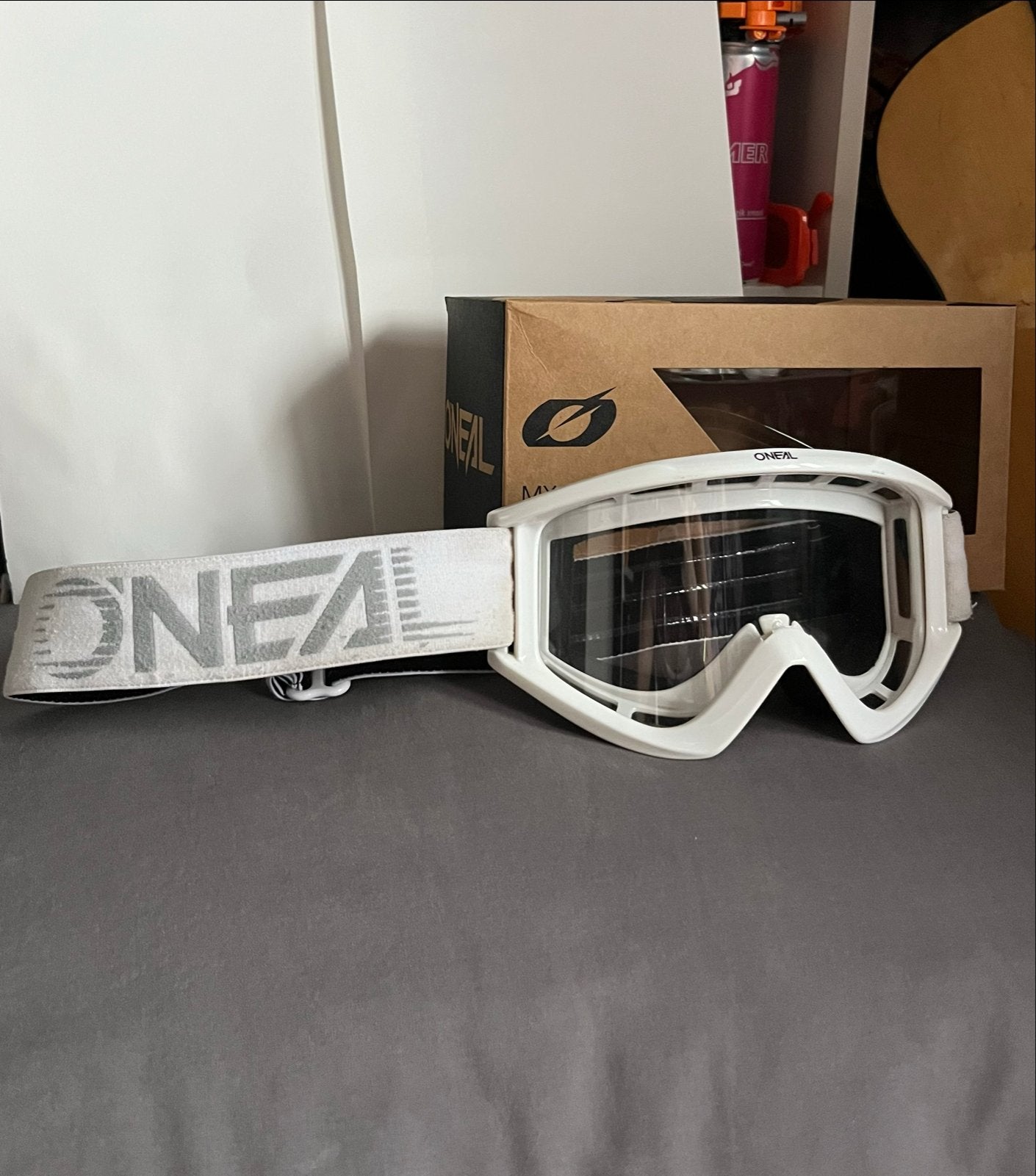 Clear O'Neal helmbril zwart met wit!, Overige merken, Heren, Tweedehands, Overige typen