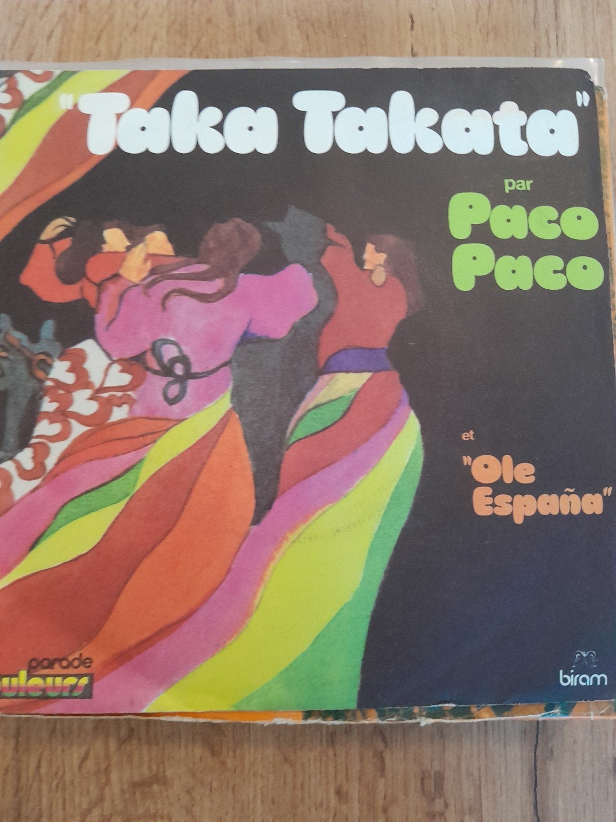 Paco paco 7 inch taka takata, Ophalen of Verzenden, Zo goed als nieuw, Pop