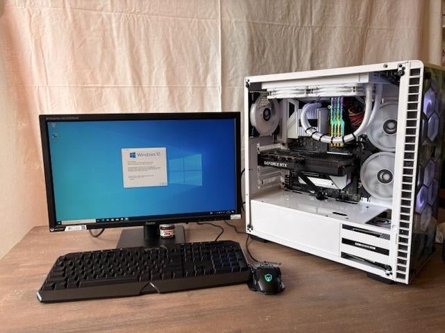 Gaming PC i9/3060Ti/32GB/ 500GB M.2 NVMe, Computers en Software, Desktop Pc's, Zo goed als nieuw, 4 Ghz of meer, HDD, SSD, 32 GB