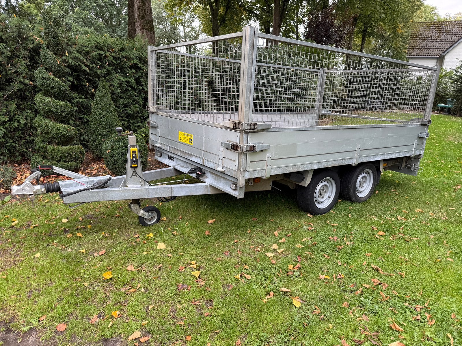 Driezijdige kipper anssems 3000 kg, Auto diversen, Ophalen of Verzenden, Zo goed als nieuw