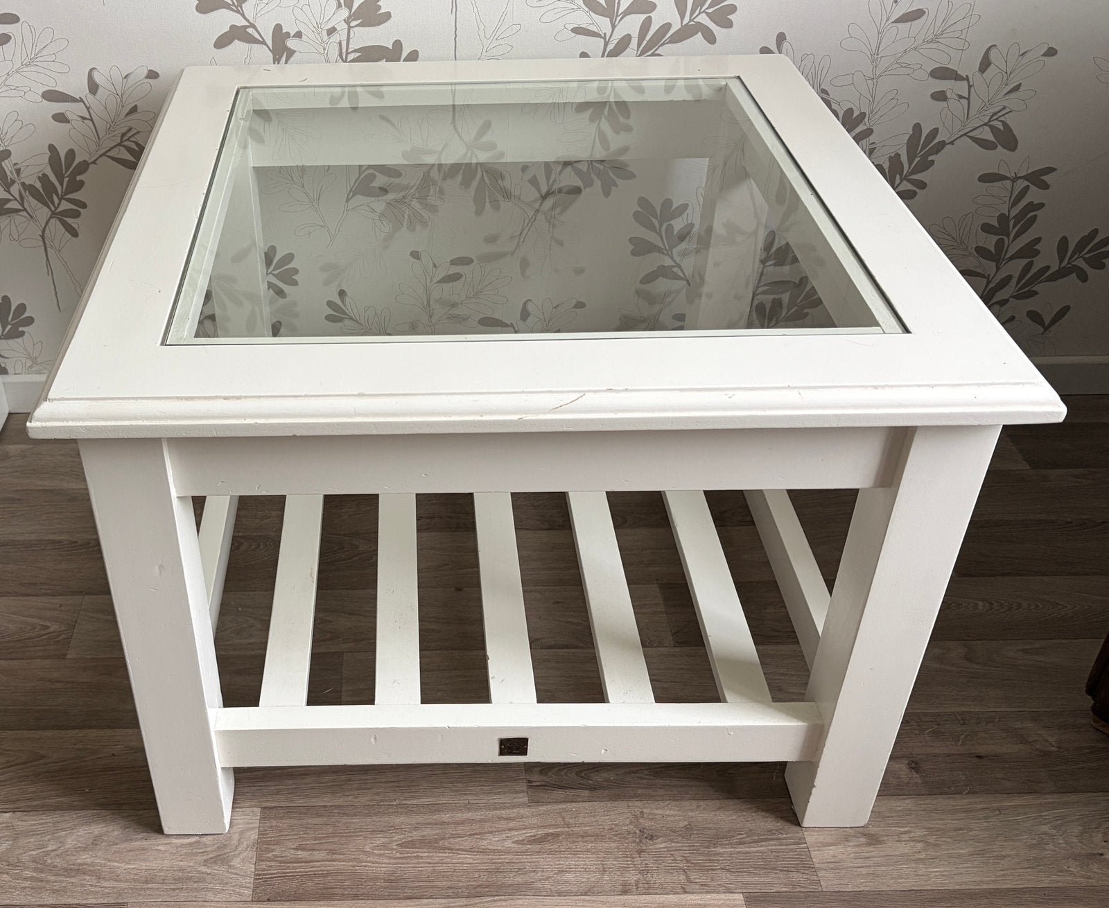 Riviera Maison salontafel, Ophalen, Gebruikt, 50 tot 100 cm, Vierkant