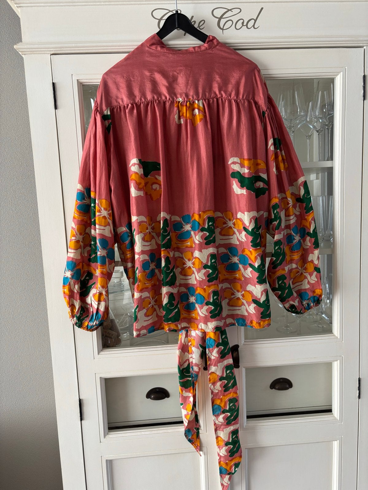 Mes Demoiselles zijden blouse roze maat 38 - Nieuw, Kleding | Dames, Ophalen of Verzenden, Nieuw, Maat 38/40 (M), Roze
