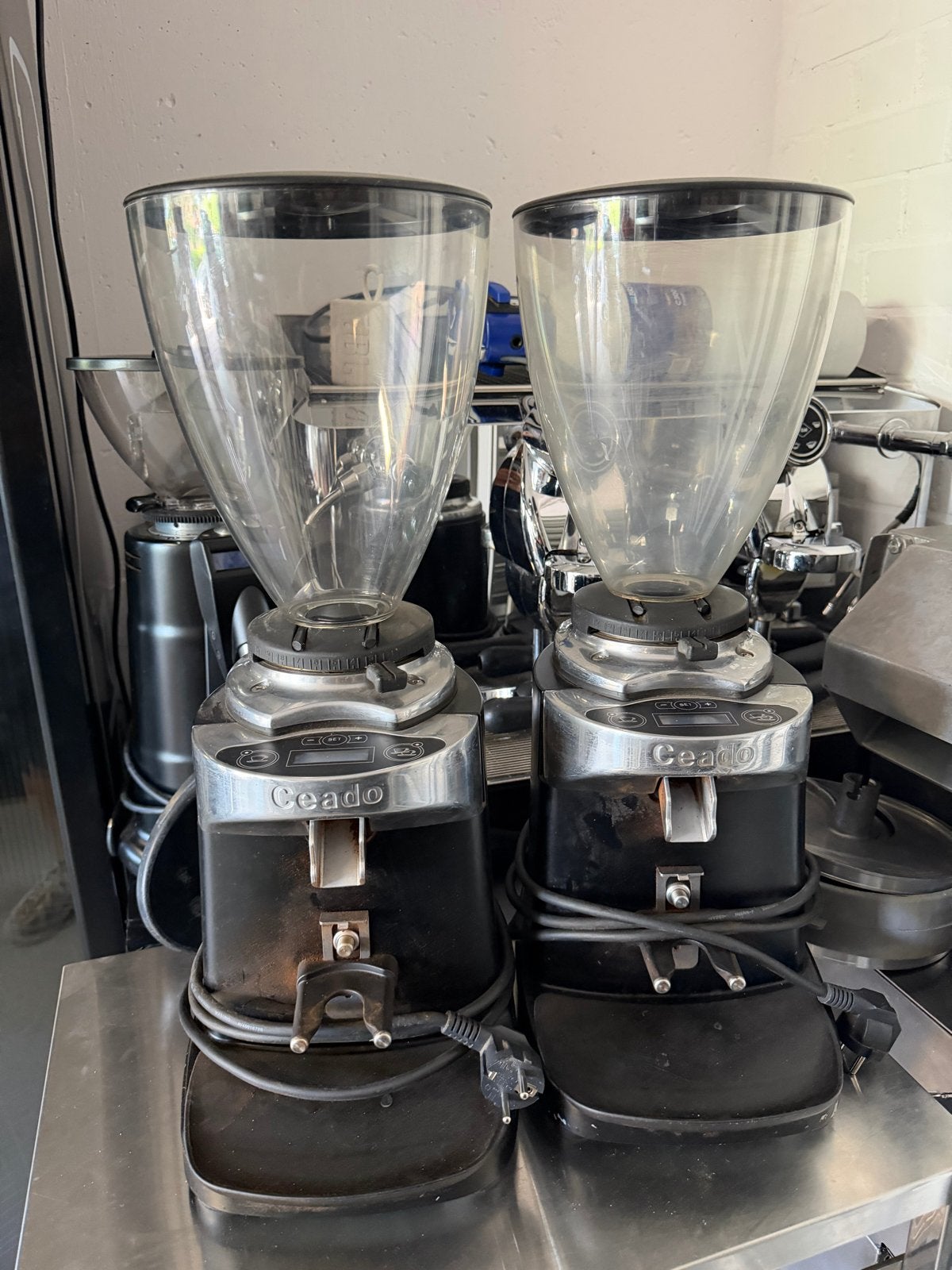 3x Ceado E37S Professionele On-Demand Koffiemolen, Ophalen, Gebruikt