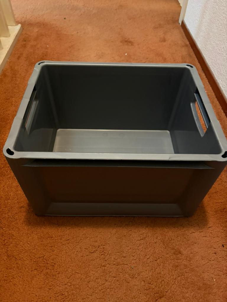Curver unibox 30 liter opbergbakken., Doe-het-zelf en Verbouw, Kratten en Dozen, Gebruikt, Bak of Kist, 50 tot 75 cm, 35 tot 50 cm
