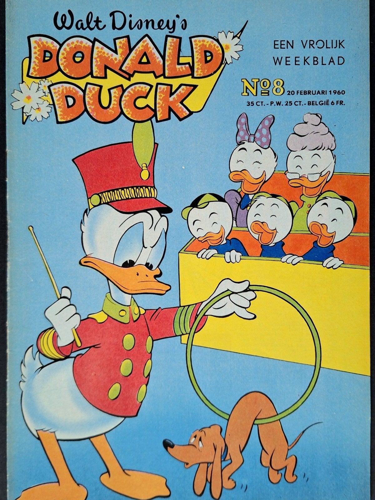 Donald Duck 1960 nr. 8, Boeken, Stripboeken, Eén stripboek, Ophalen of Verzenden, Zo goed als nieuw